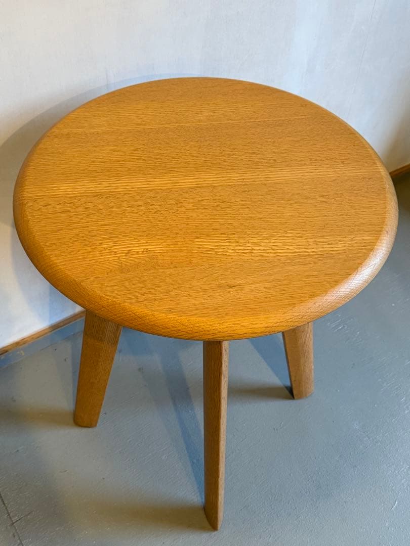 飛騨 家具 シラカワshirakawa サイドテーブル ナチュラル 丸テーブル