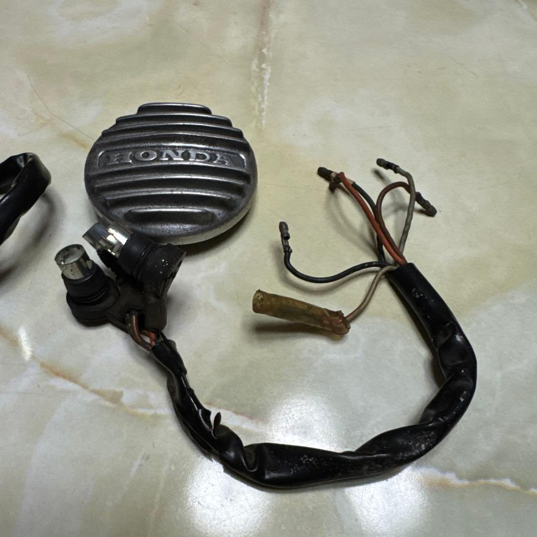 ホンダ　モンキー　6v？12v？機械式タコメーター、カムカバー4mini 当時物