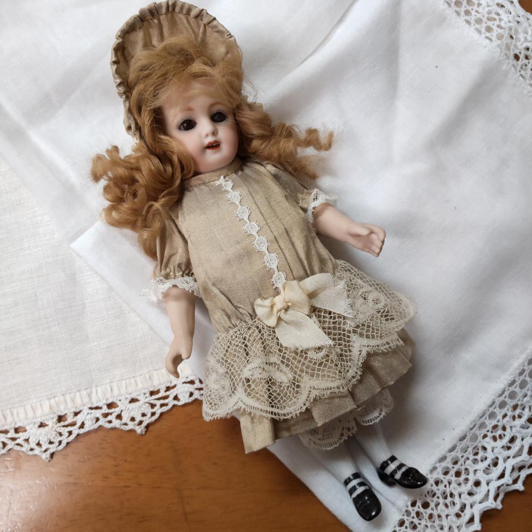 アンティークドール　リプロ　人形　海外作家　ビスクドール