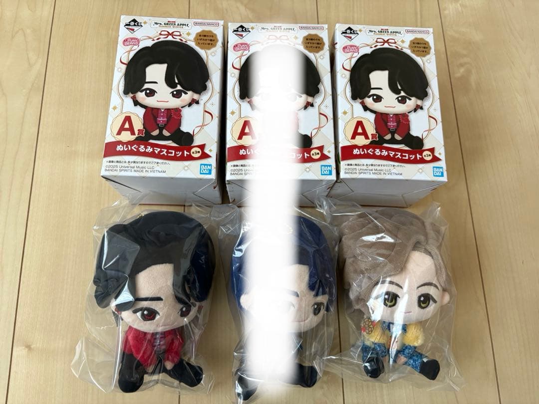 Mrs. GREEN APPLE 一番くじ ラストワン賞　A賞✖️２点B賞C賞