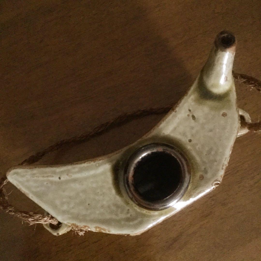 茂生窯 上江洲茂生（うえずしげお） 抱瓶（だちびん）沖縄やちむん 壺屋焼