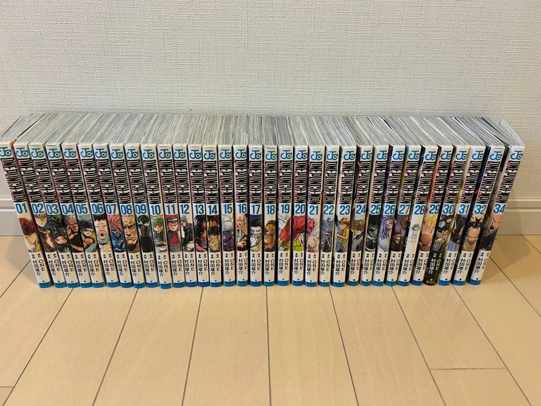 ワンパンマン　全巻セット　1〜32巻と34巻