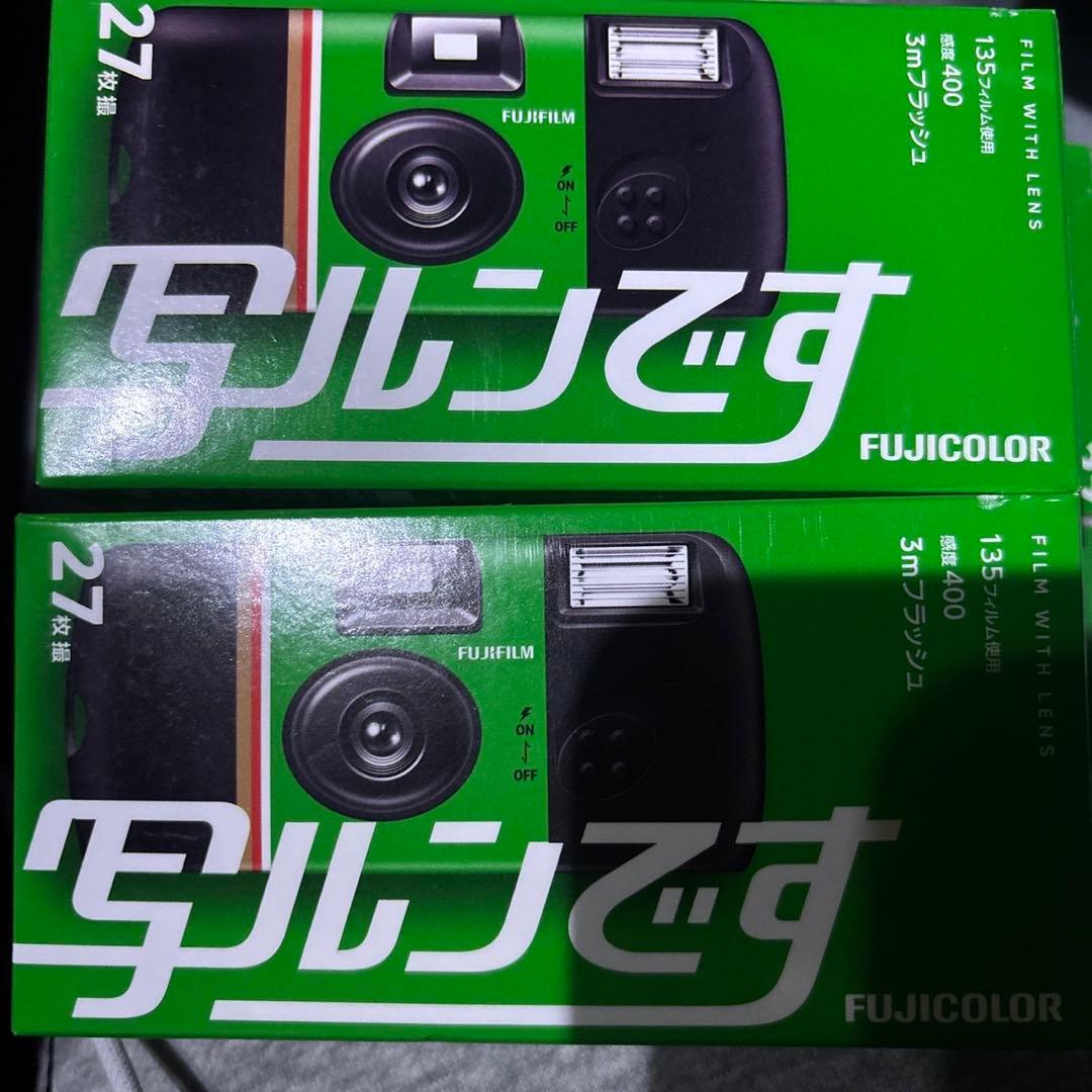 FUJIFILM 使い捨てカメラ 27枚撮影4個セット
