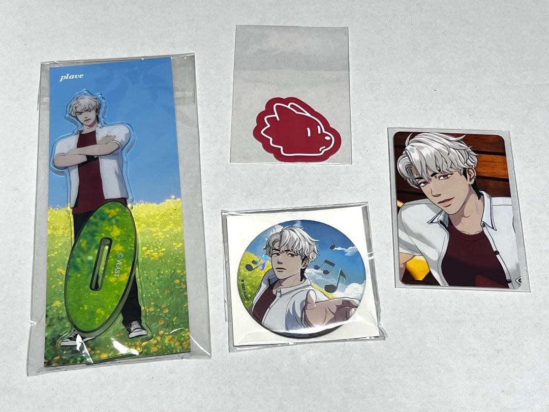 PLAVE ウノ EUNHO アクスタ 缶バッジ トレカ ステッカー プレイブ