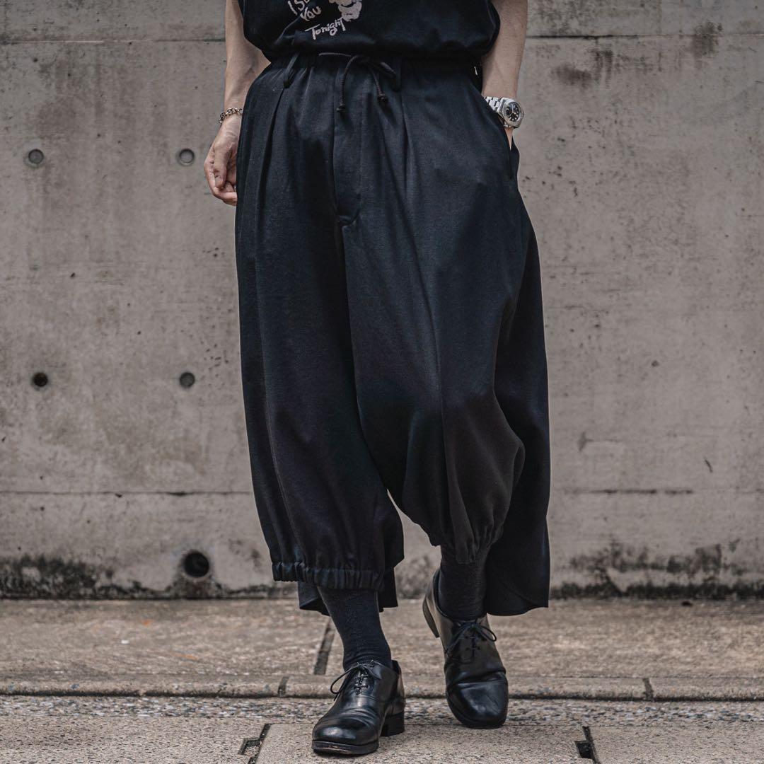 カラスパンツ　ヨウジヤマモトプールオム　サイズ2