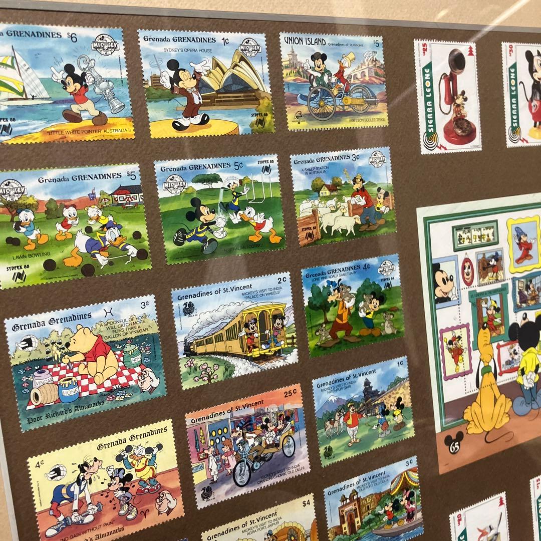 ミッキー・マウス 切手セット