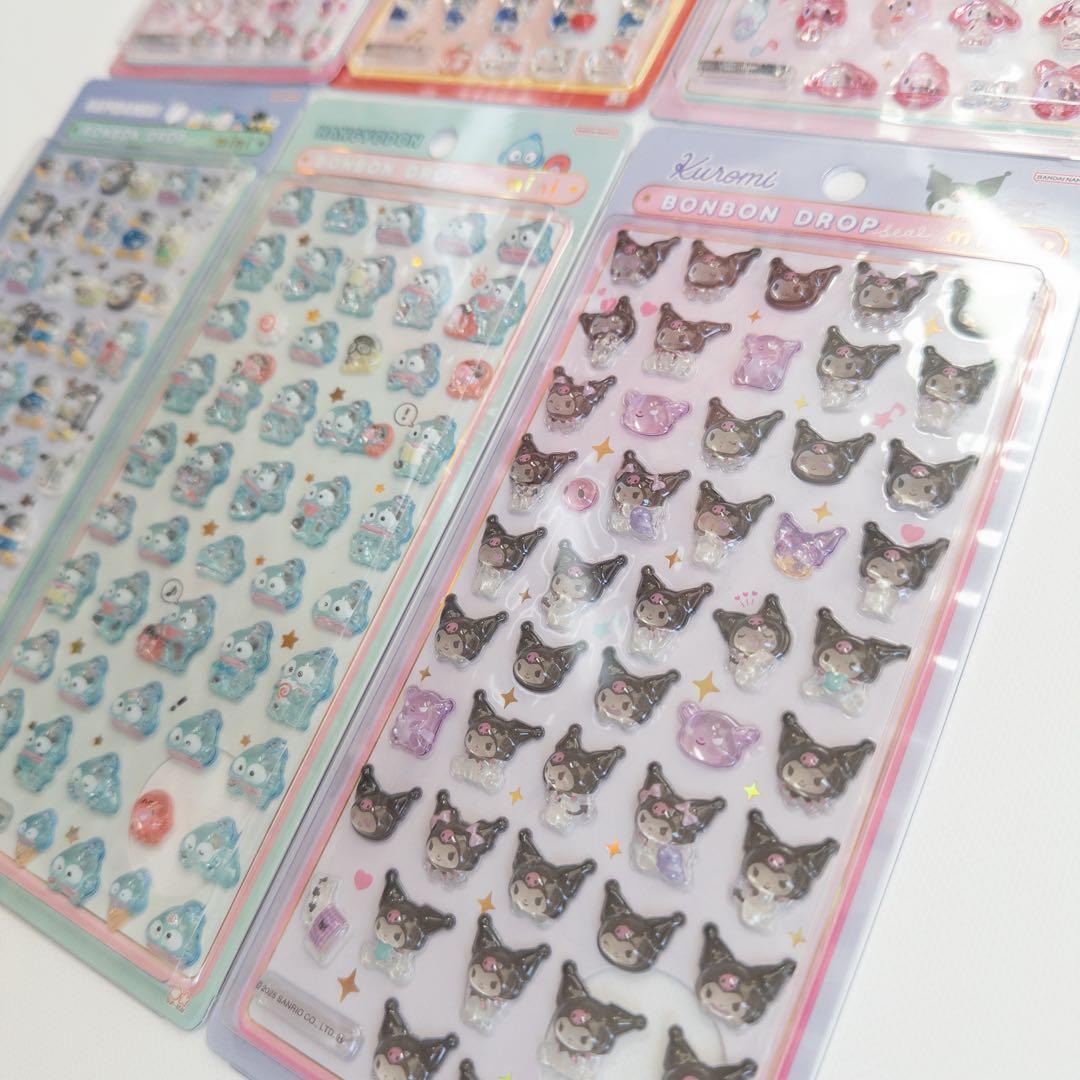 【７枚セット】サンリオ　ボンボンドロップミニ