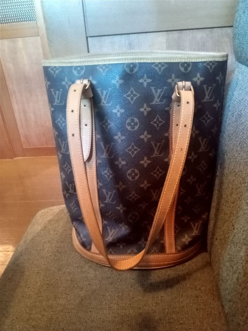 【1/16迄期間限定値引♪♪♪】ルイ・ヴィトン　モノグラム　バケットGM