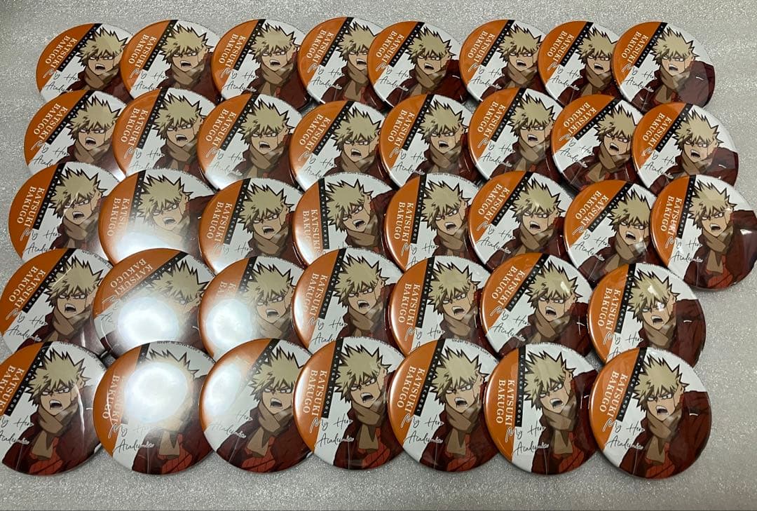 僕のヒーローアカデミア　爆豪勝己　缶バッジ