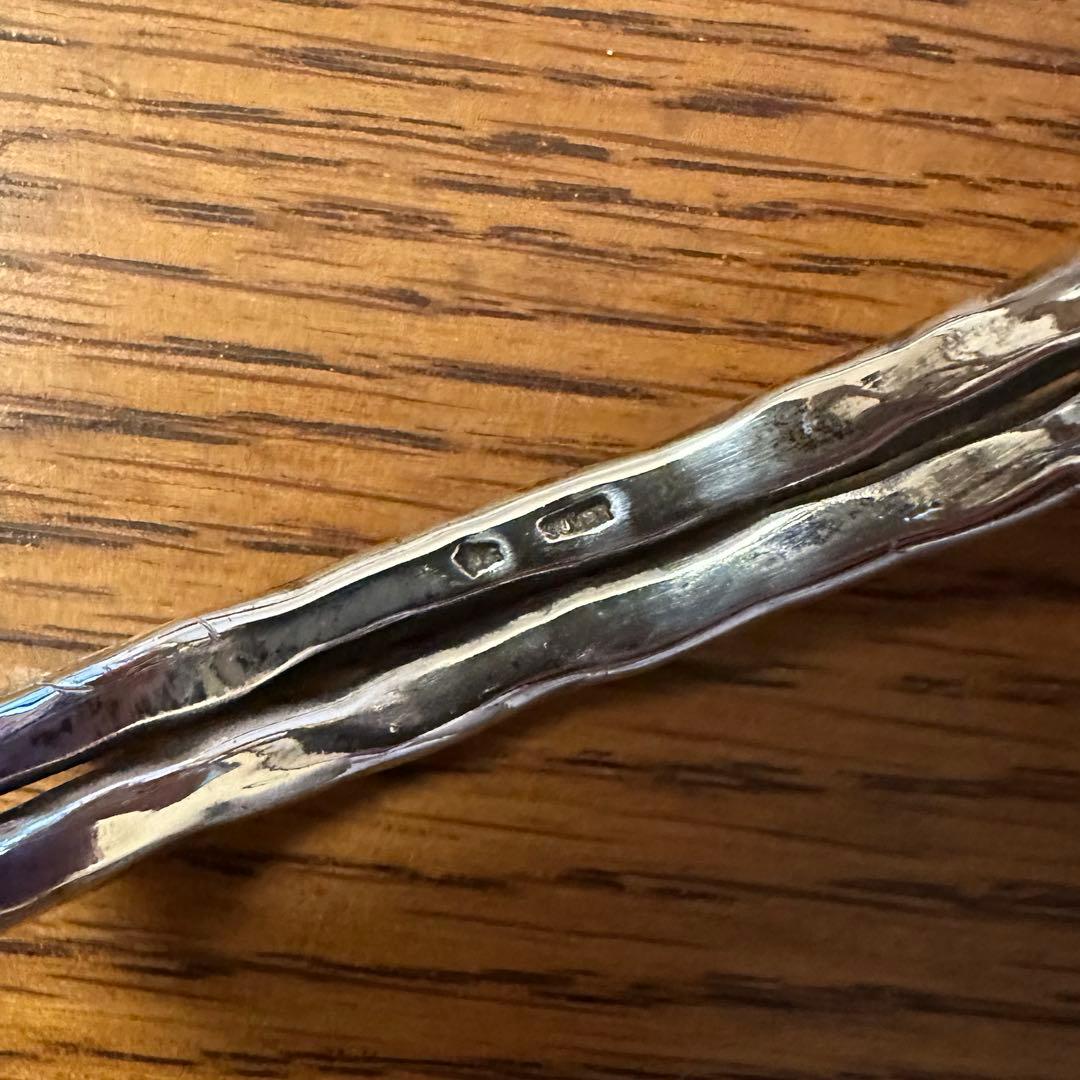 最終値下げ❗️【市松 イチマツ】シルバーバングル 初期モデル 廃番 二重デザイン