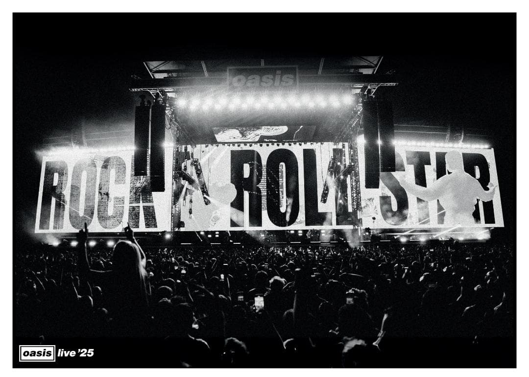 ★OASIS★Rock N Roll Star オフィシャルポスター★