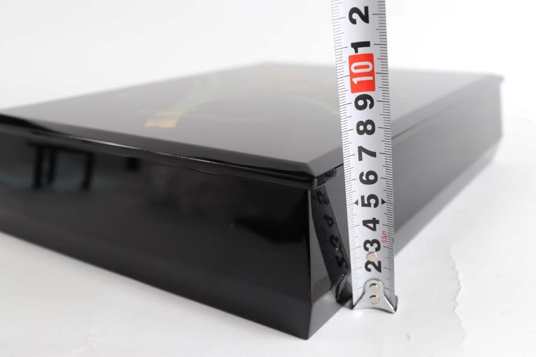 輪島塗 花蒔絵 文箱 硯箱 小物入 木箱