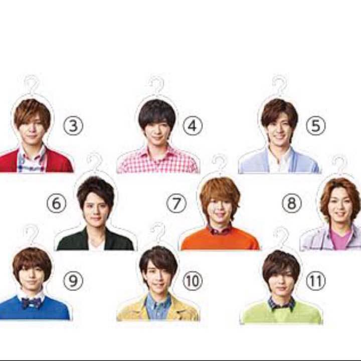 Hey! Say! JUMP セブン ハンガー全種類 フライヤー付き