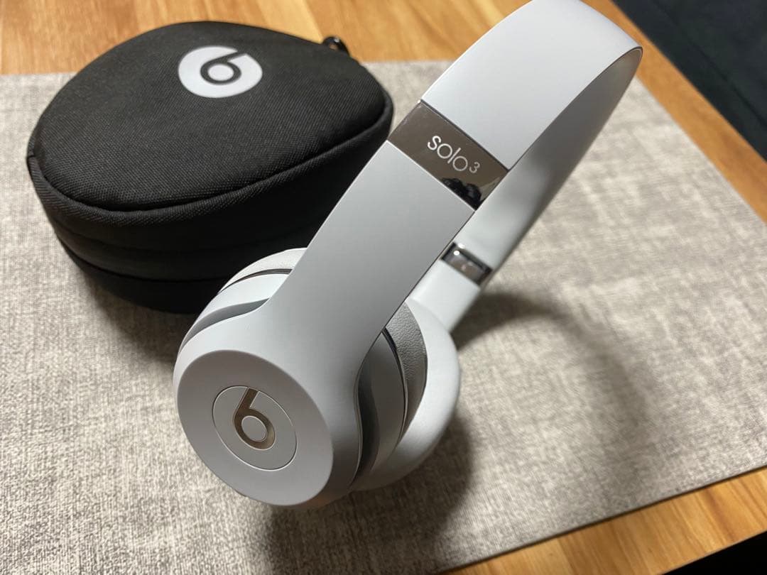 beats Solo³ satinsilver 新品パッド