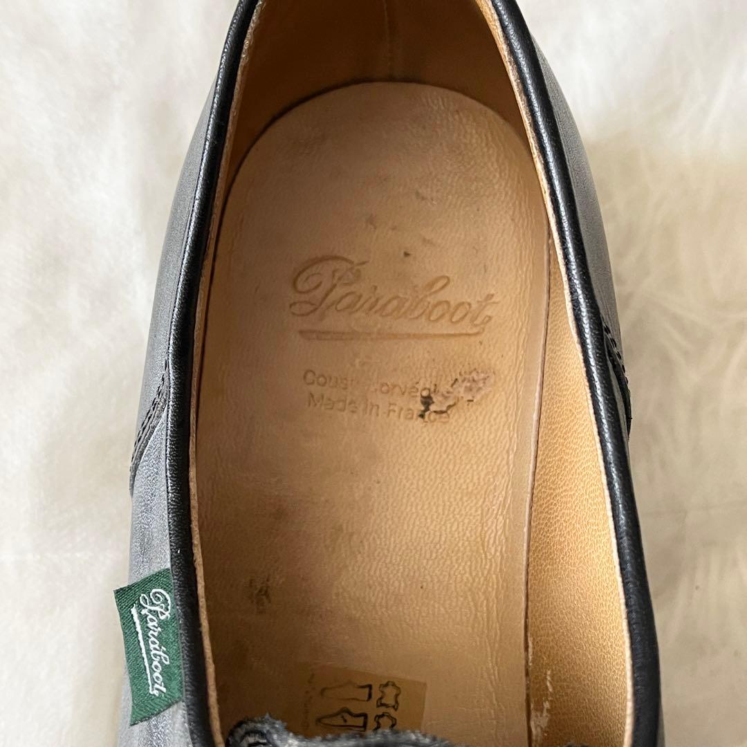 美品✨PARABOOT パラブーツ　715604 ミカエル　レザーシューズ　黒