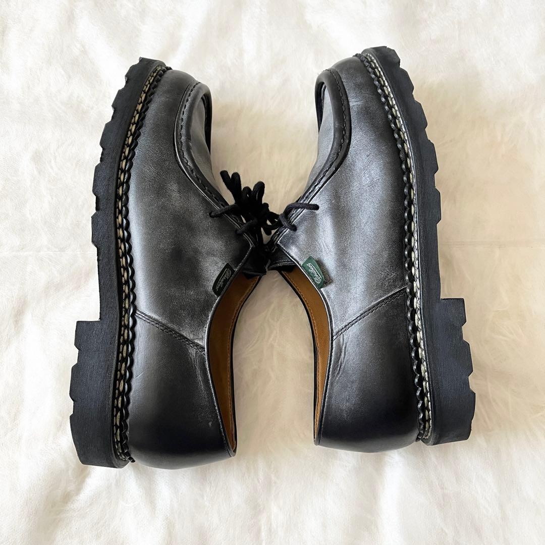 美品✨PARABOOT パラブーツ　715604 ミカエル　レザーシューズ　黒