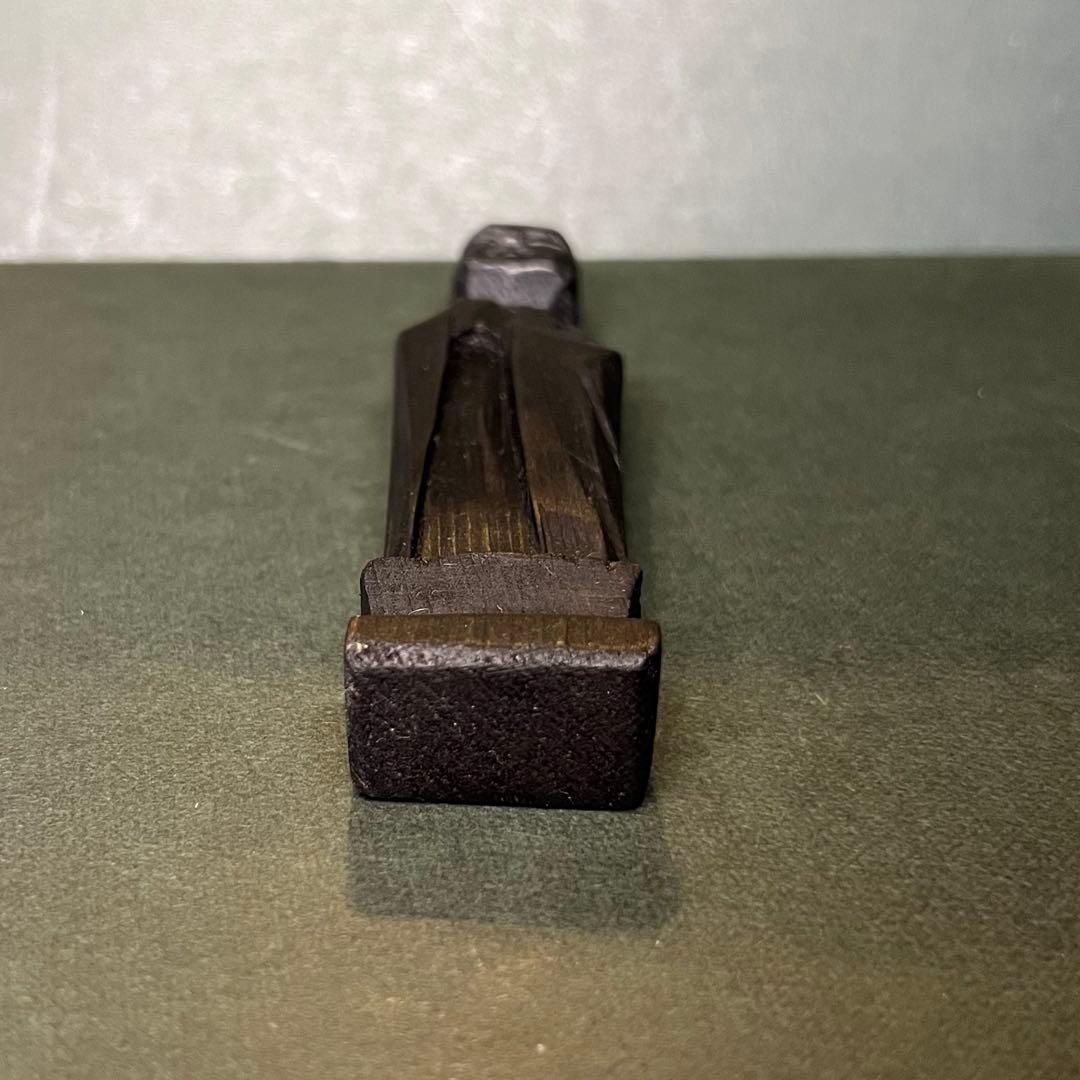 ◎江戸期 木彫木造 御守地蔵尊【六道一尊・念持仏】◎円空仏◎仏教美術古美術骨董◎