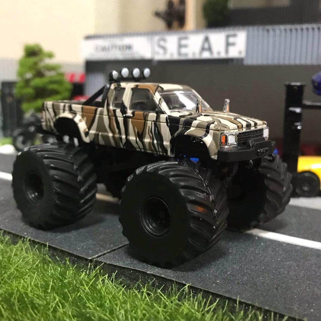 グリーンライト 1989 シボレー S-10 ACE VENTURA 迷彩柄