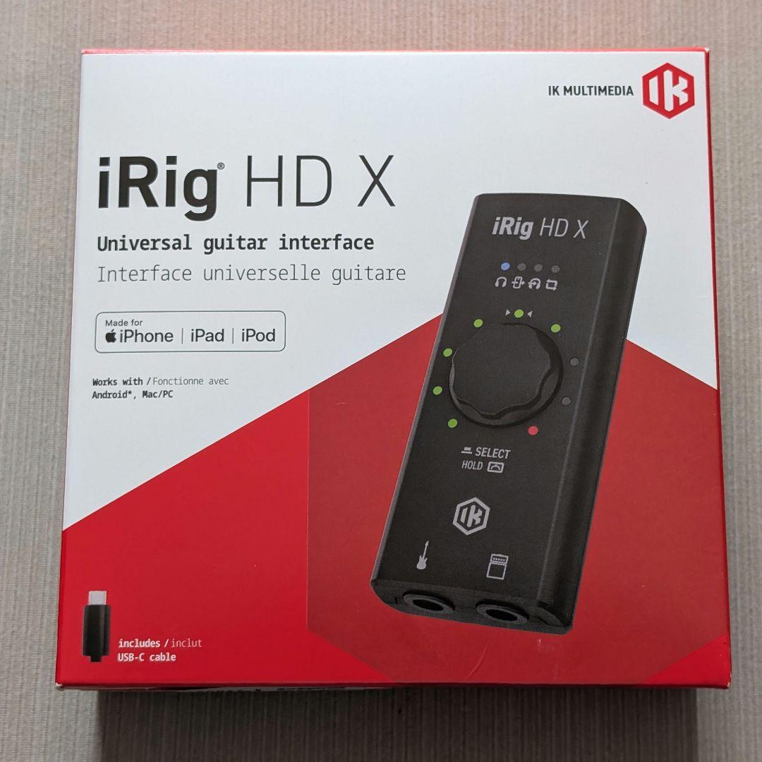 IK Multimedia iRig HD X オーディオインターフェース