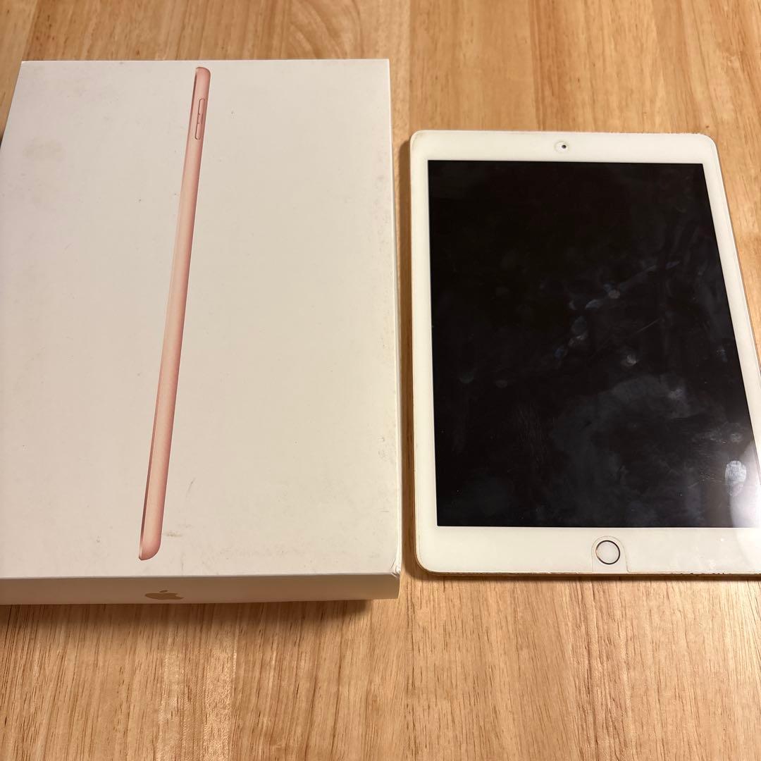 iPad (第6世代) 32GB ピンクゴールド ※電源 ボタン押せない