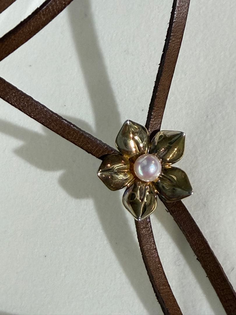 ファイナルファンタジーⅦ リメイクレザーネックレス　エアリス　チョーカー　公式