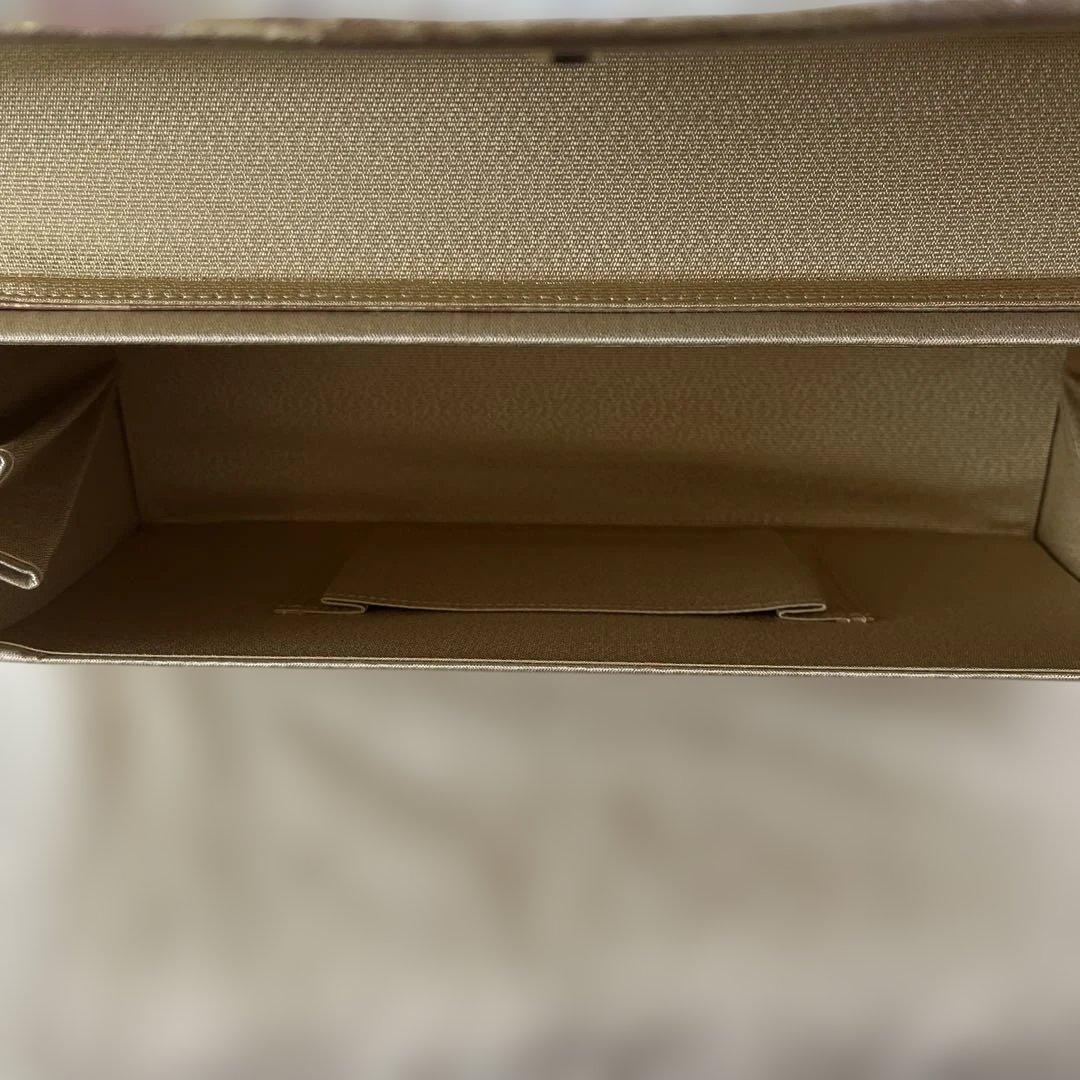 伊と忠 未使用タグ付き金彩クラフト 和装バッグ フォーマルバッグ 高品質