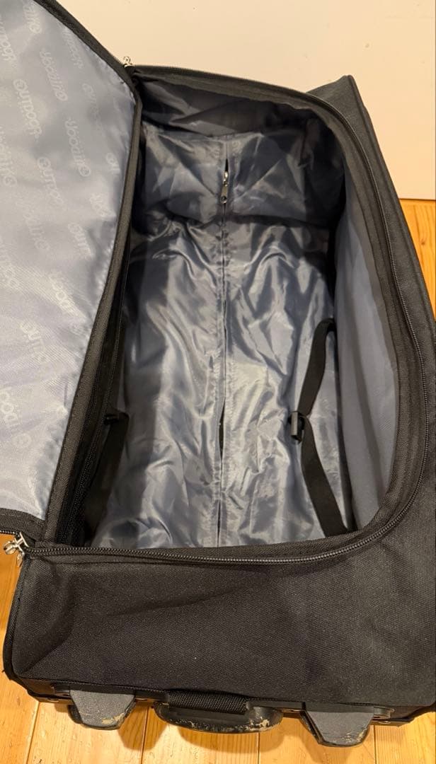 OUTDOOR ボストンキャリー 2輪 ショルダーベルト付 62401 62L