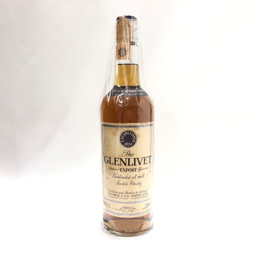 イタリア廻り 3スター グレンリベット スペシャルエクスポートリザーブ