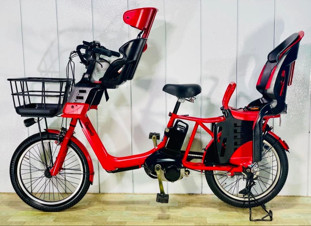 2663パナソニック16アンペア 20インチ子供乗せ電動アシスト自転車