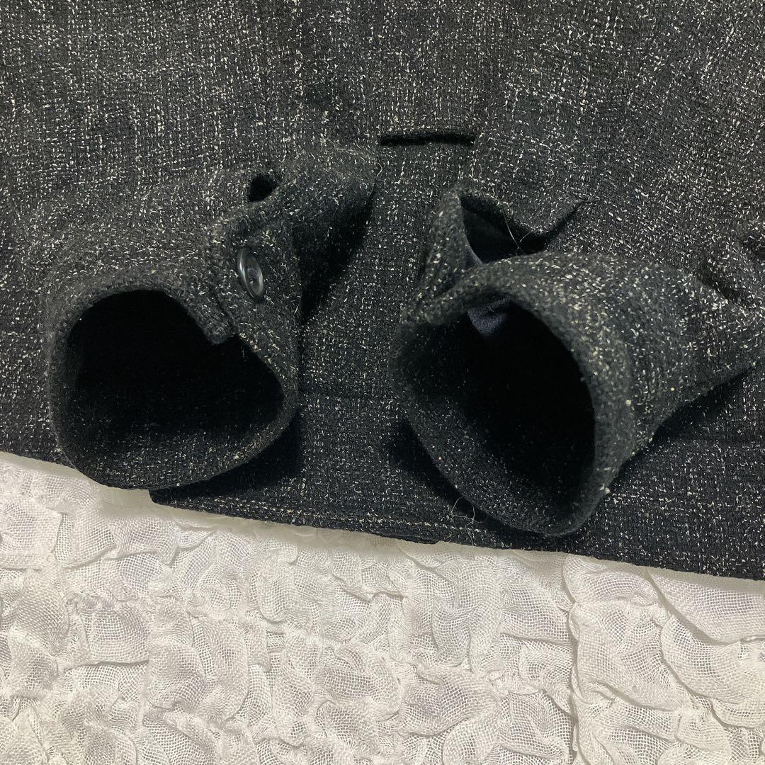 Y's for men【初期タグ】ブルゾン　ツイード　ジップ　黒