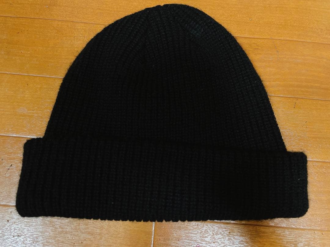 RILY 今市隆二 刺繍 ニット帽 ニットキャップ 黒 ブラック ビーニー