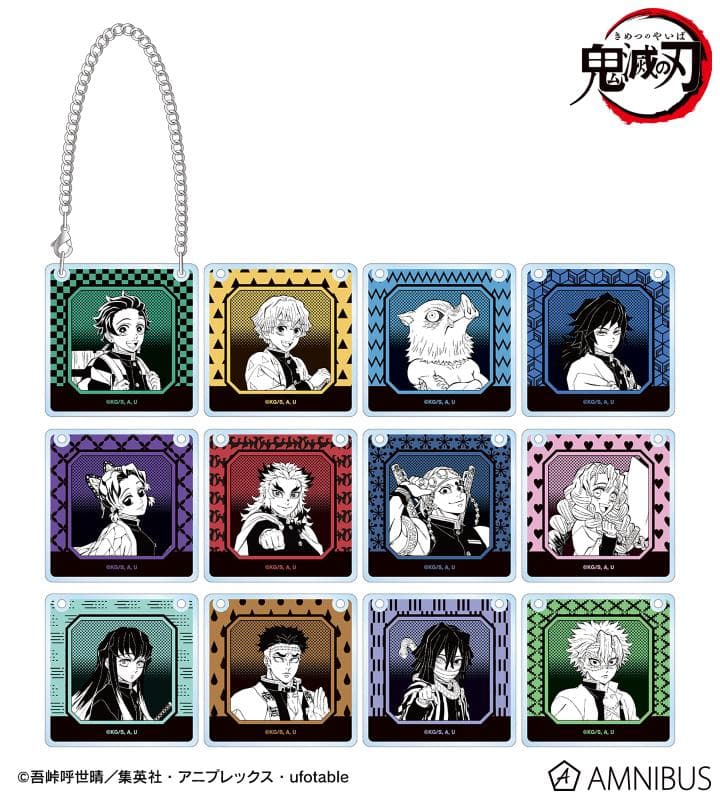 鬼滅の刃 トレーディングアクリルドアプレート風チャーム 全12種セット