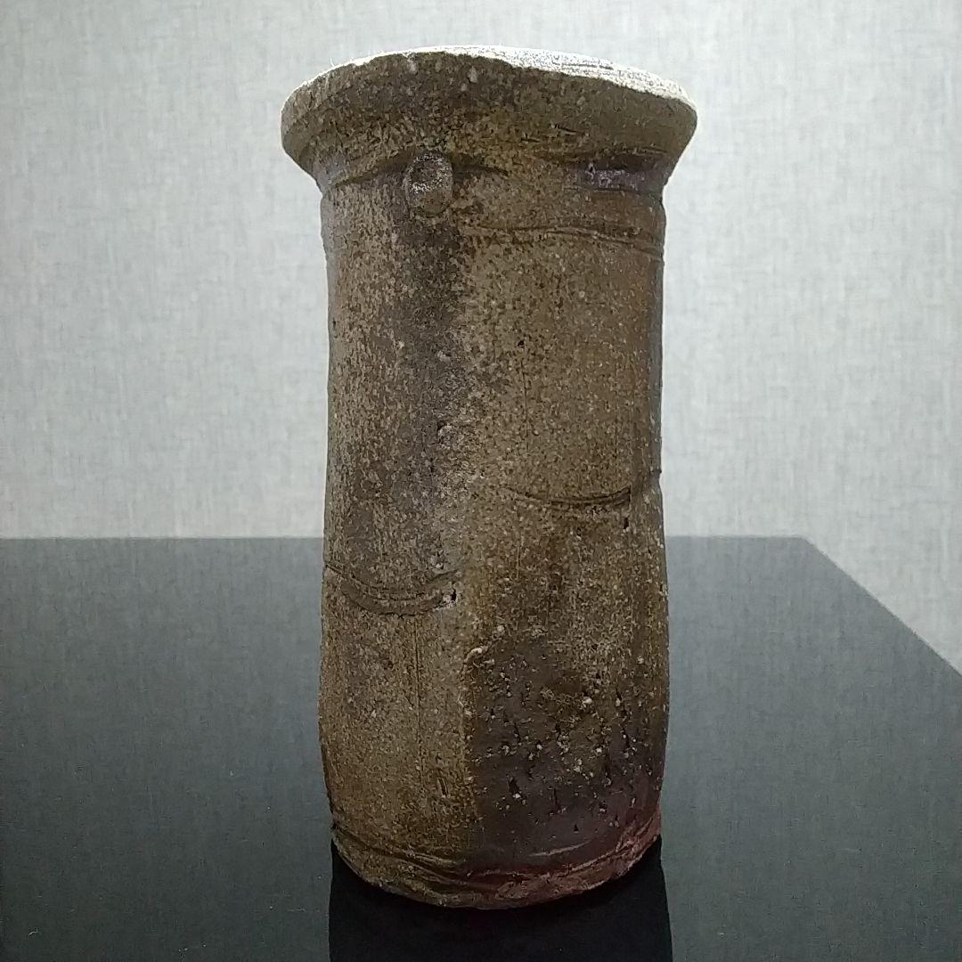 【備前焼 花入①】Bizen ware Flower vase ( 送料無料！)