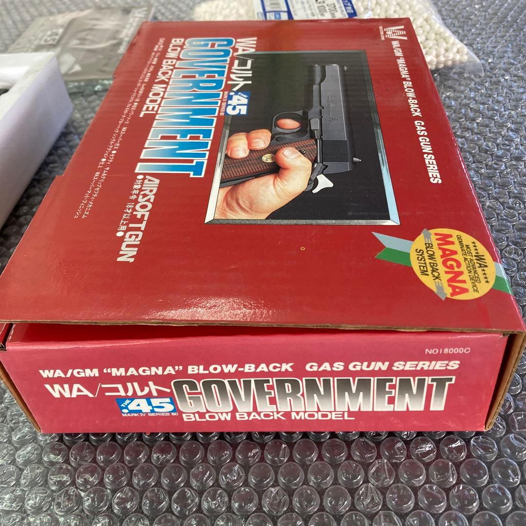 WA/コルト45 COVENMENT 80 BLOW BACK MODEL