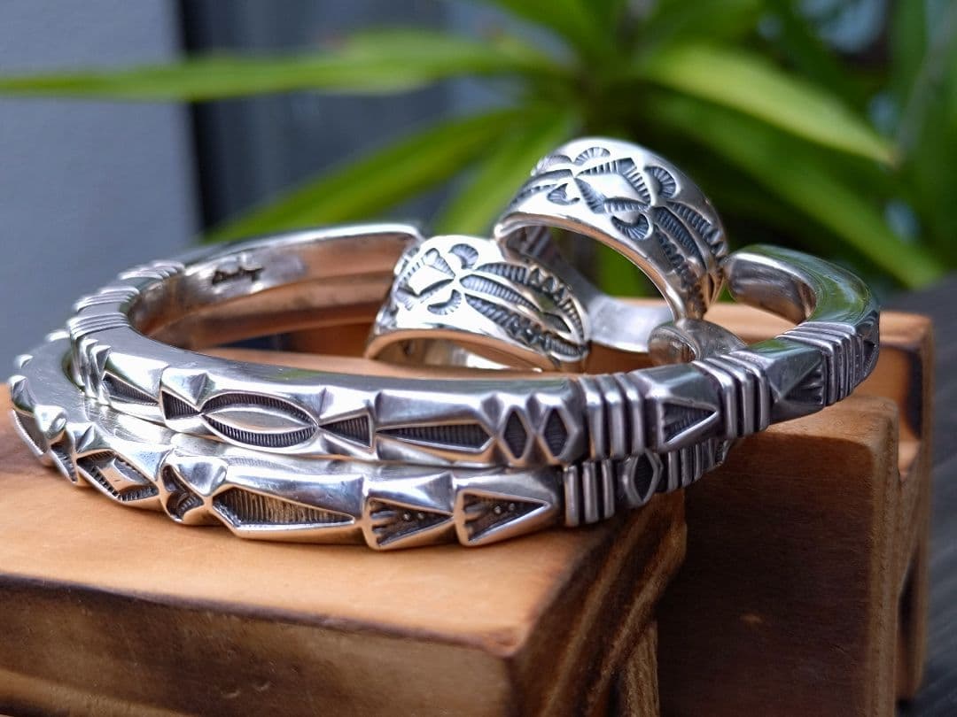 専用ページ❗️インディアンジュエリー、トーマスカーティス リングセット