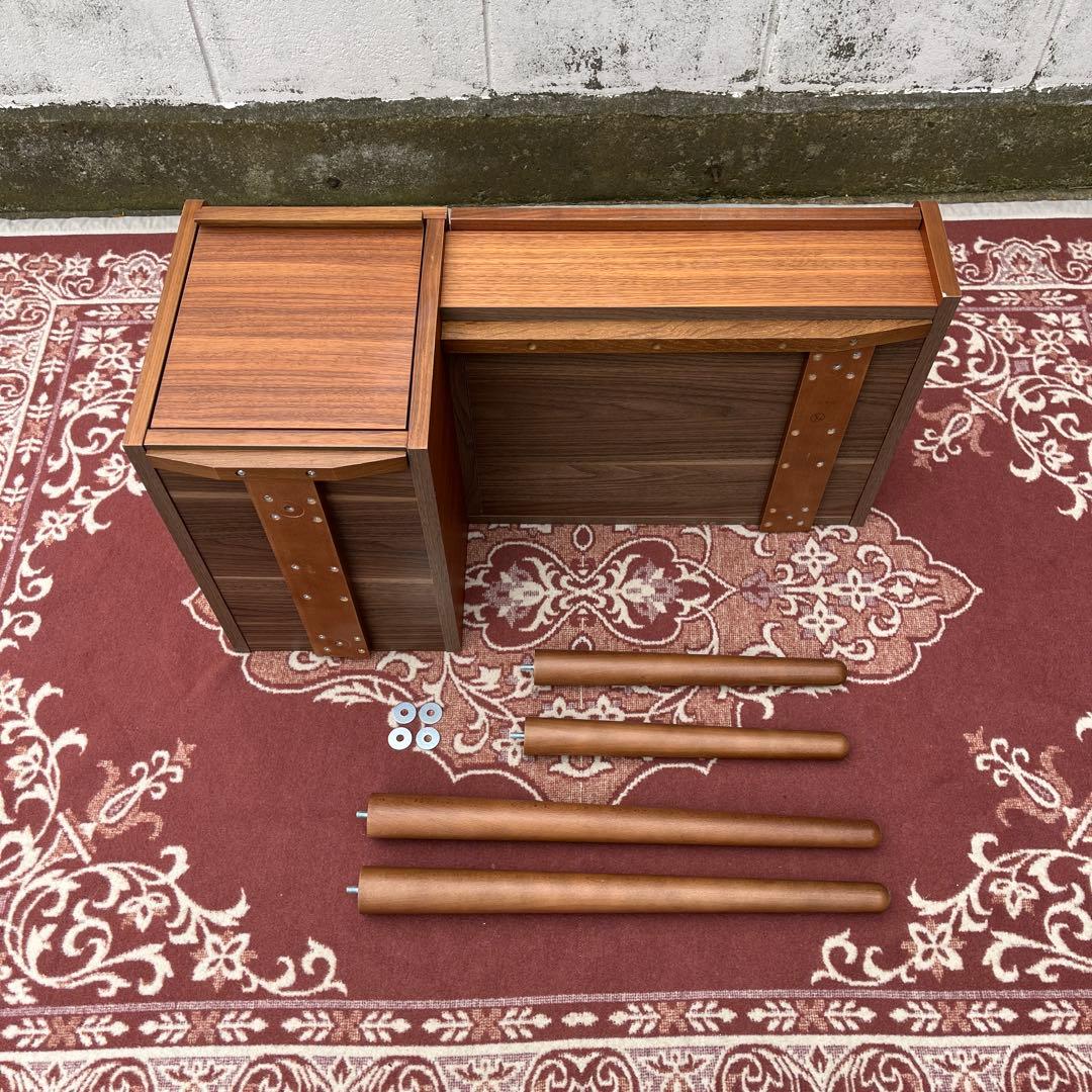 unico ウニコ◾️木製家具 ウォールナット アルベロ ドレッサー 化粧台 鏡台