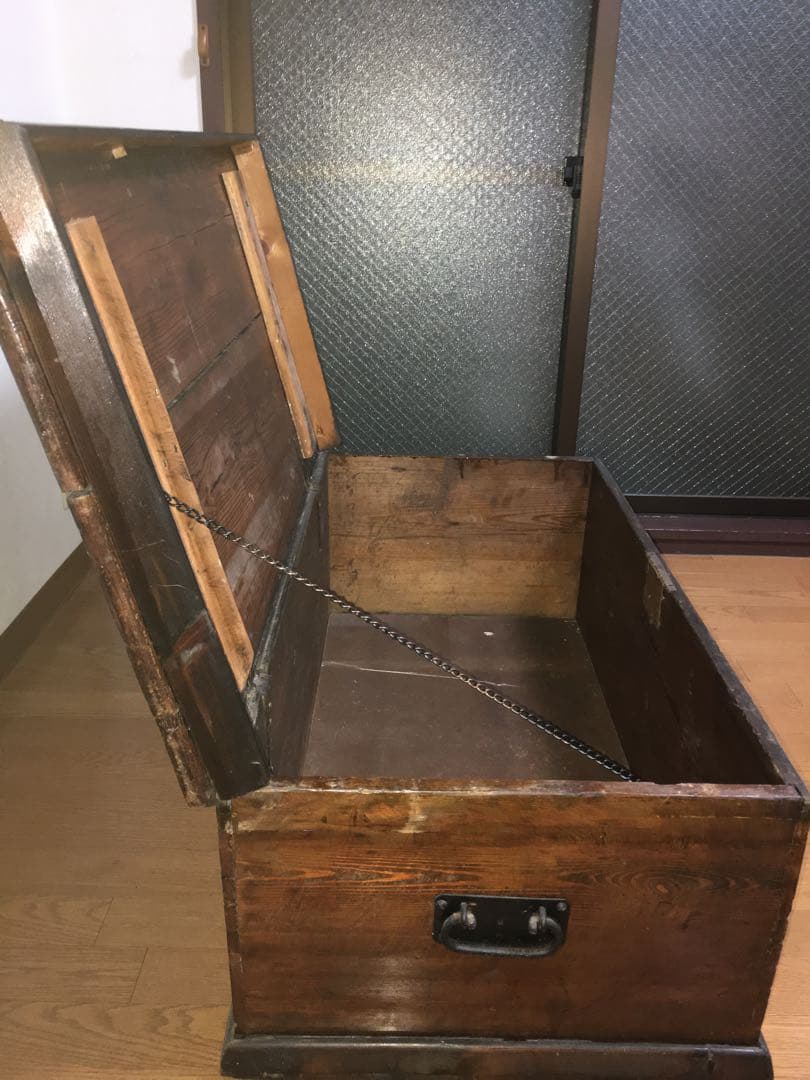 英国イギリス直輸入　アンティーク　ブランケットボックス　家具