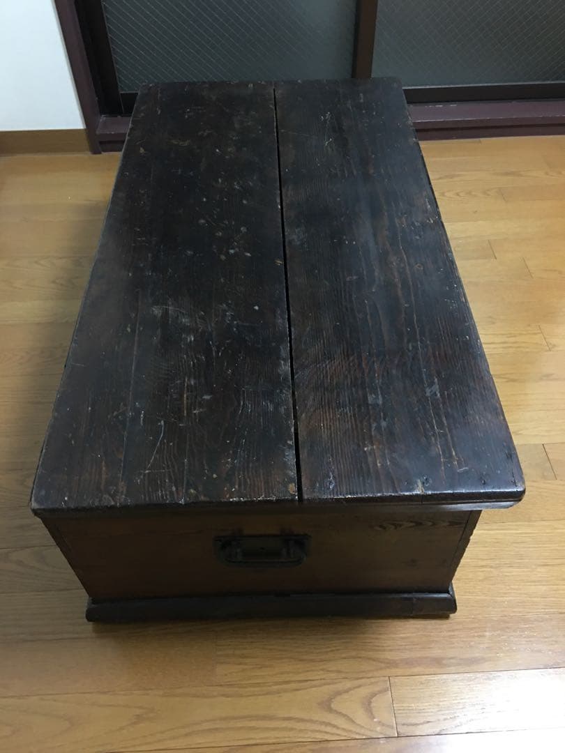 英国イギリス直輸入　アンティーク　ブランケットボックス　家具