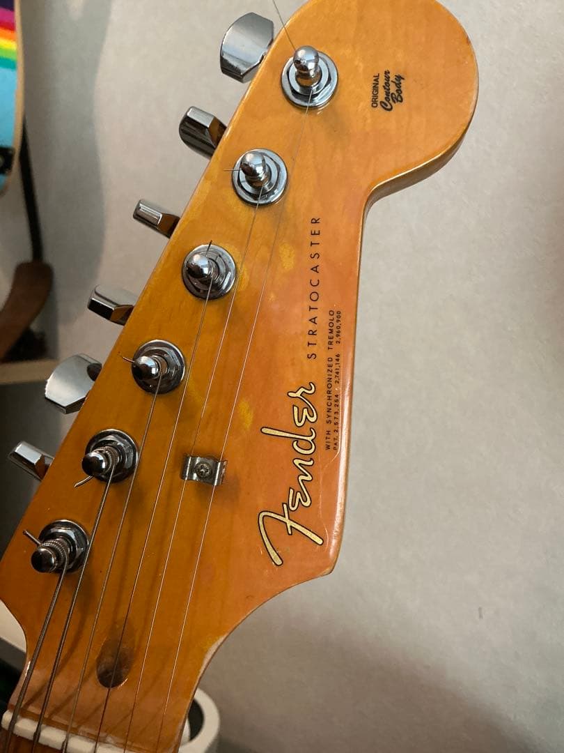 ストラトキャスター ギター ストラトタイプ メープル指板風