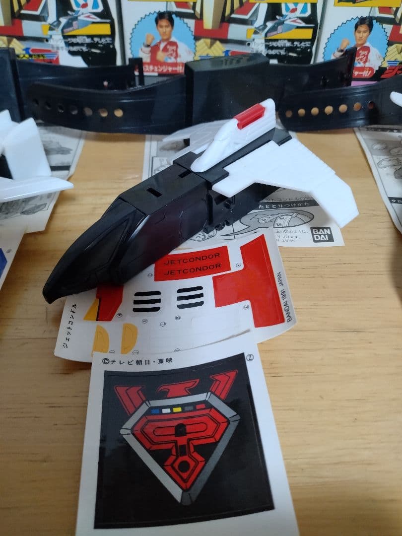 日*4様 鳥人戦隊ジェットマン　ジェットイカロス 5セット 食玩