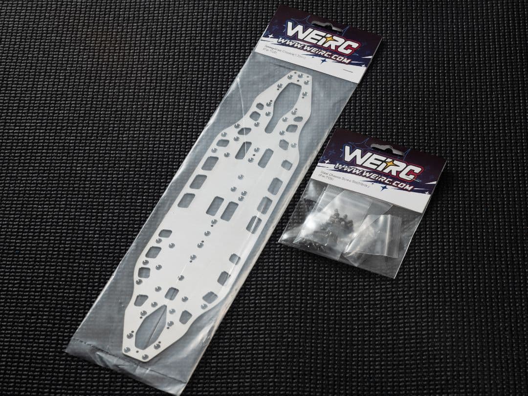 WEiRC アソシ TC8用1.2mmスチールシャーシセット