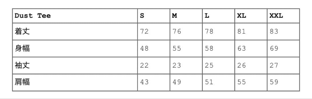 【Supreme】Dust Tee L Ash Grey