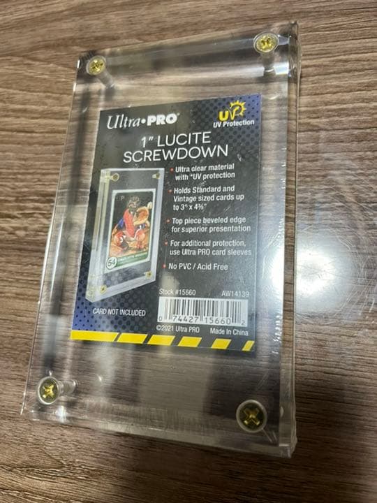 ルサイト UVカット スクリューダウン 1インチ ウルトラプロ 10セット