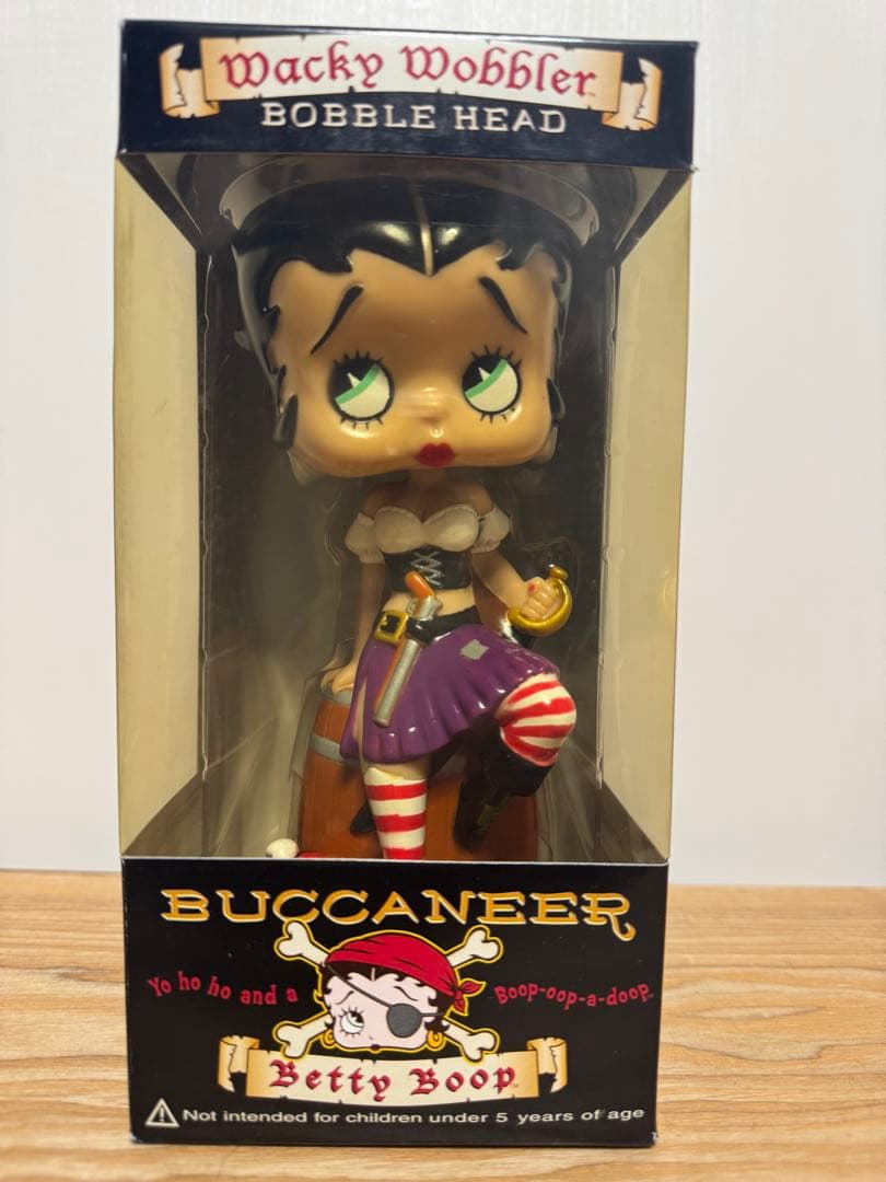 【未開封】Betty Boop ボブルヘッド FUNKO 海賊 ベティ・ブープ