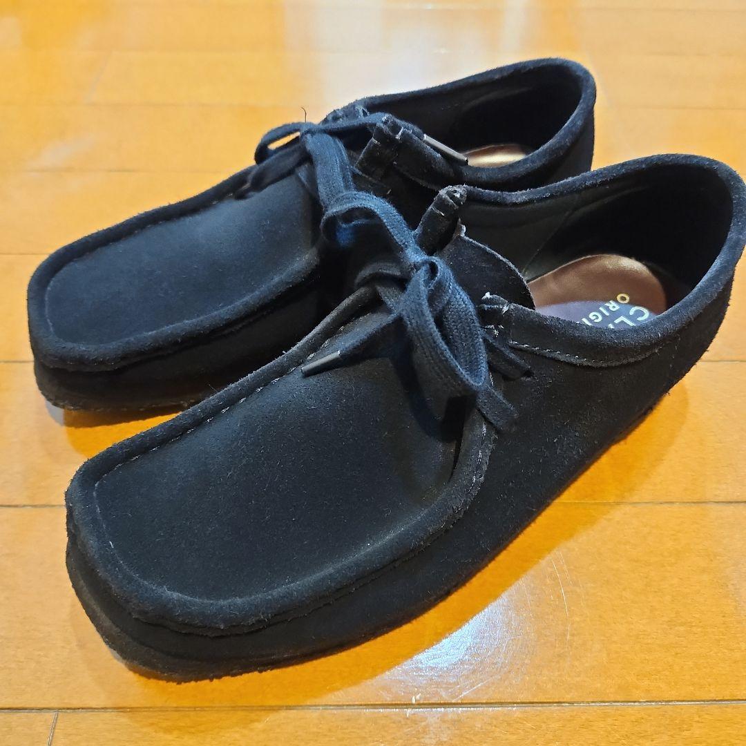 Clarks ワラビー ブラック UK8 26.5cm