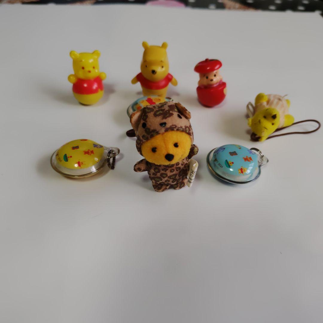 プーさん着ぐるみ ヒョウ柄ヘアゴム　マスコット　希少