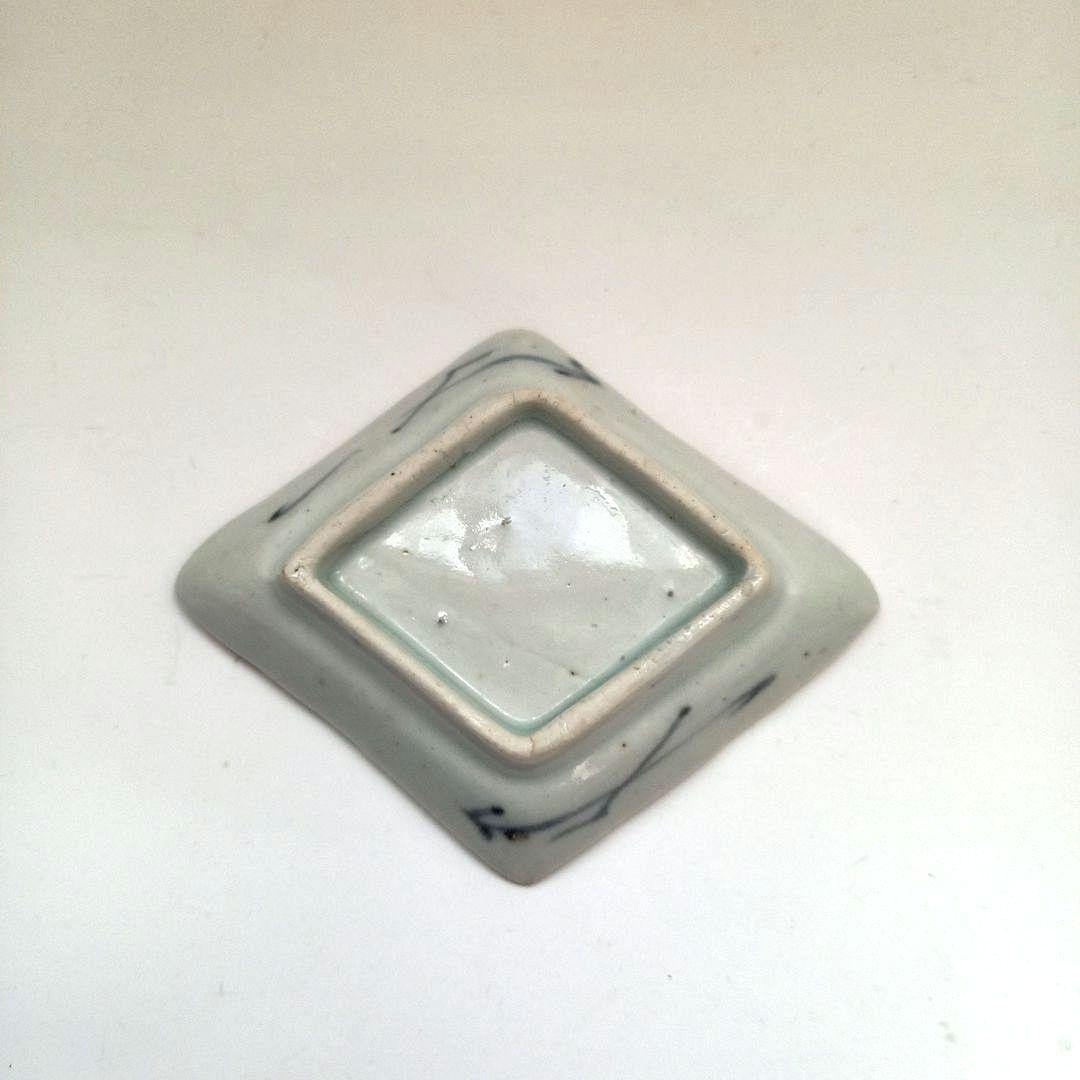 古伊万里　小皿　手塩皿　コンニャク印判　江戸骨董