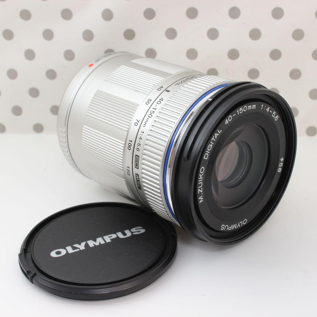 ❤送料無料 匿名配送❤ オリンパス 望遠ズームレンズ シルバー