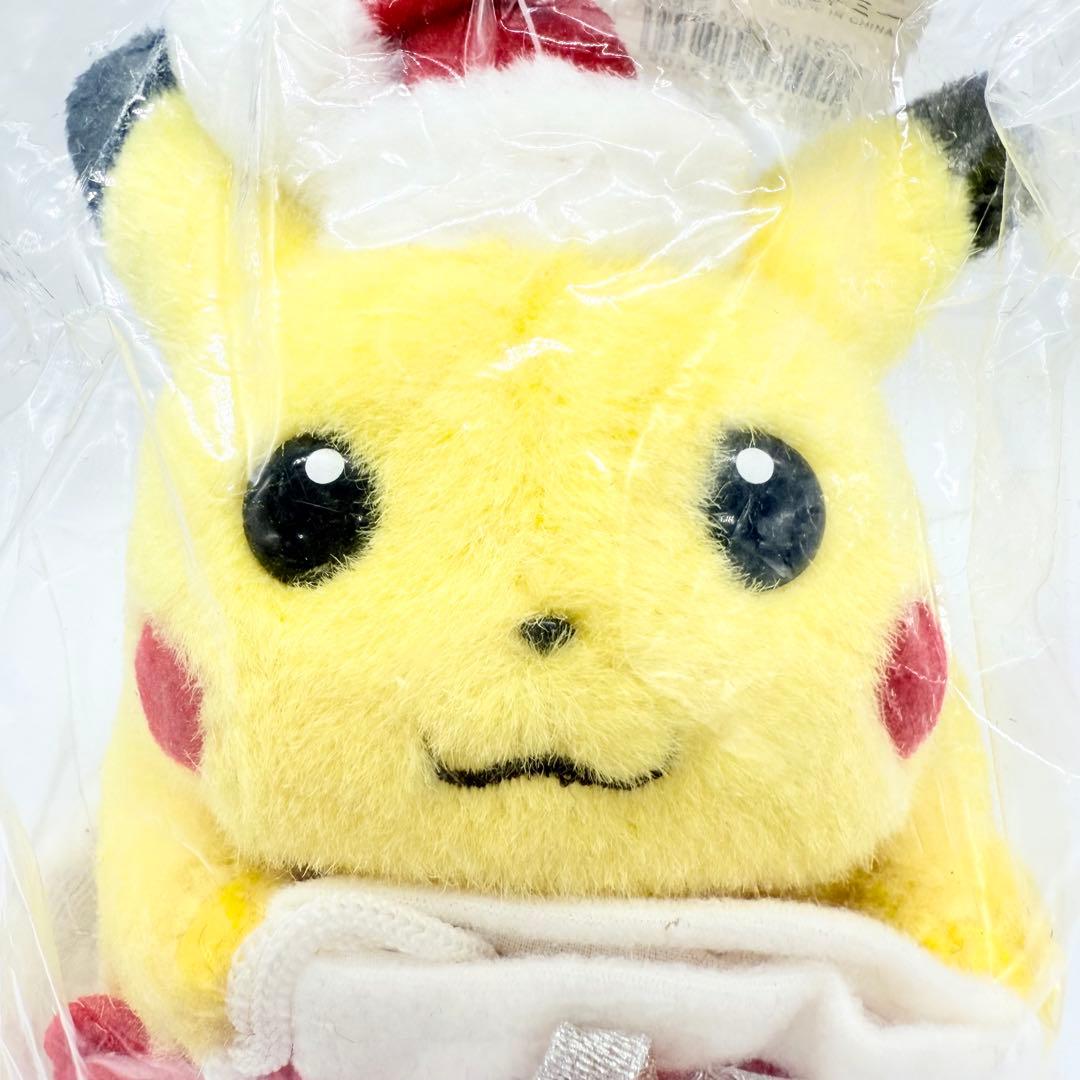 【希少☆未開封】TOMY製 ピカチュウ 初期 サンタ ぬいぐるみ