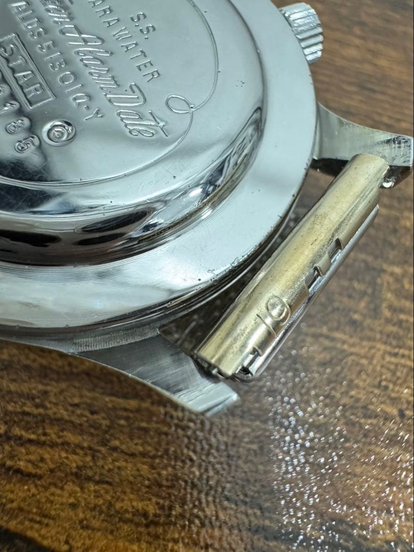 激レア シチズン ALDS 51301a-Y 銀文字盤 稼働 デッドストック